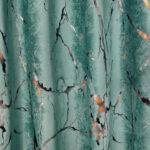 Draperii Catifea Marmorat - Verde Menta - imagine 2