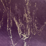 Draperii cu inserții aurii - Mov Lila - imagine 2