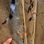 Draperii Catifea Marmorat - CaffeLatte - imagine 2