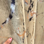 Draperii Catifea Marmorat - Capucino - imagine 2