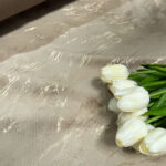 Draperii cu inserții aurii - Ivory - imagine 2