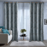 Draperii Catifea Marmorat - Gri petrol