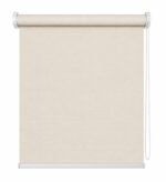 Roleta blackout 100% din material textil bej deschis
